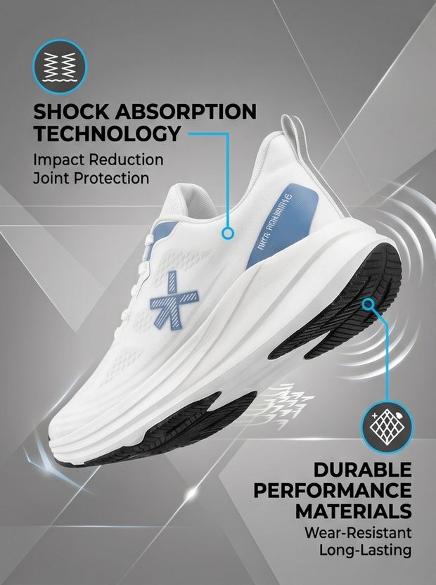 HRX by Hrithik Roshan Men's Running Shoes - Image 3