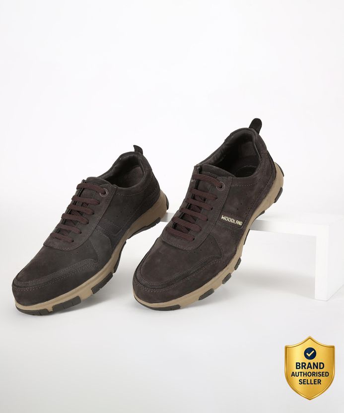 WOODLAND Lace Up Lightweight Casual Shoes - Image 7