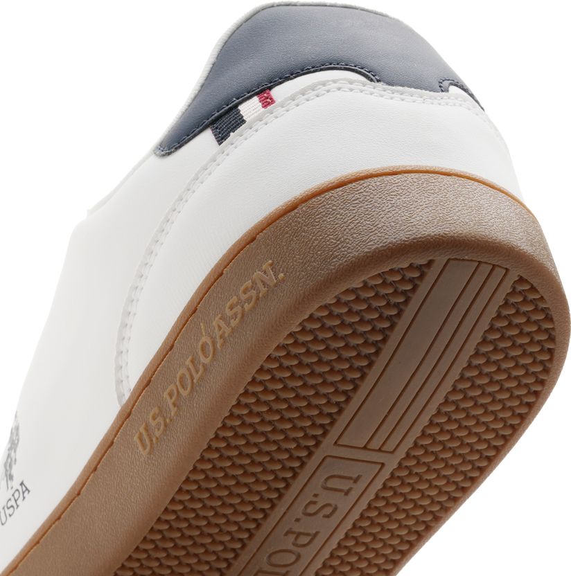 U.S. POLO ASSN. RHEEDE Men's White Sneakers 10 - Image 5