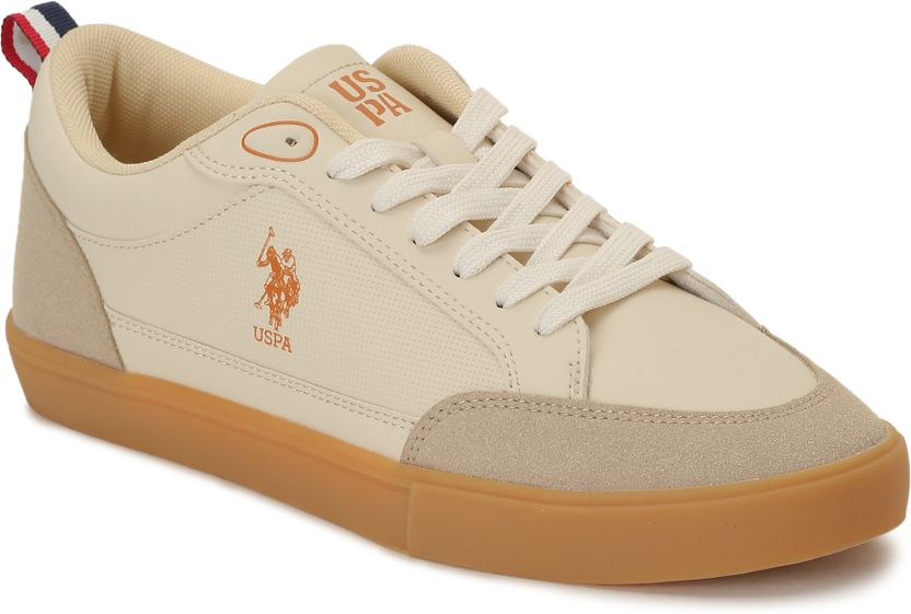 U.S. POLO ASSN. LUCIAN 2.0 Men's Beige Sneakers 6 - Image 3