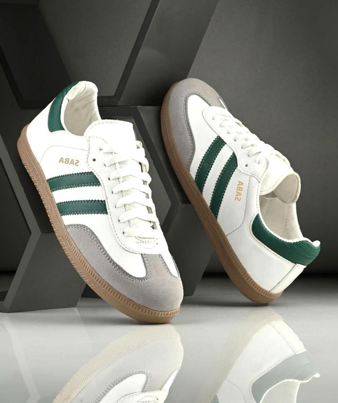 GREVON Roddick Casual White Sneakers for Men - Image 2