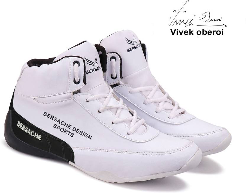 [Size 10] BERSACHE Bersache Sports Shoes For Men|White For Running,Walking,gym and hiking Shoes Running Shoes For Men  (White)