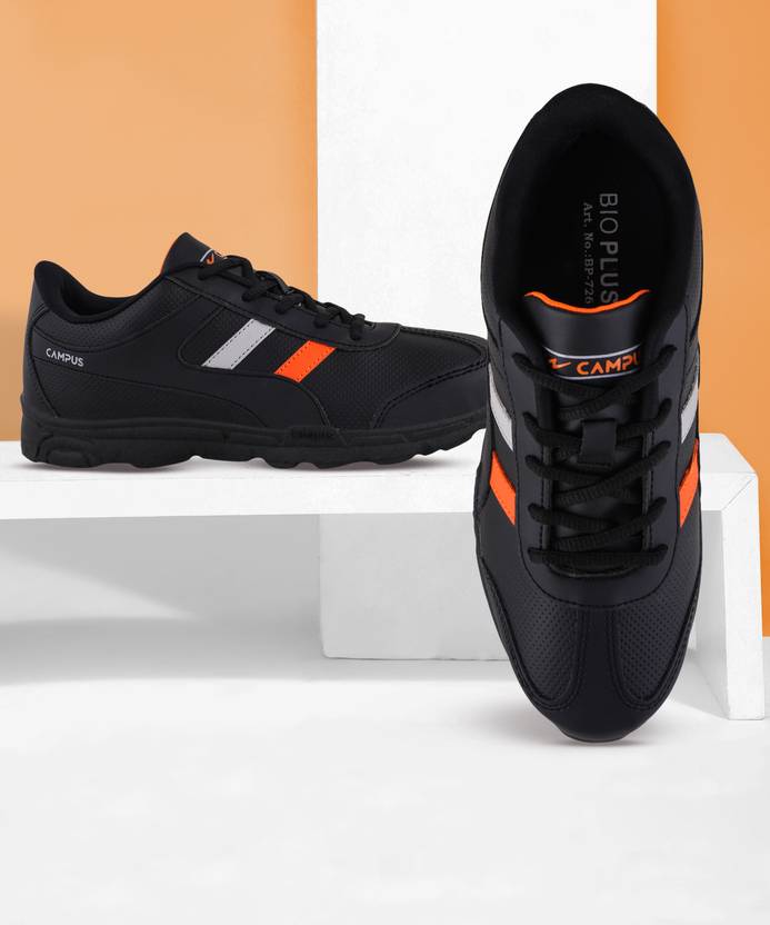 CAMPUS BP-726 Running Shoes For Men  (Black)