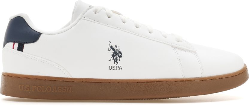 U.S. POLO ASSN. RHEEDE Men's White Sneakers 10 - Image 6