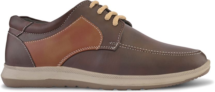 PROVOGUE Men Brown Sneakers Size 7 - Image 3