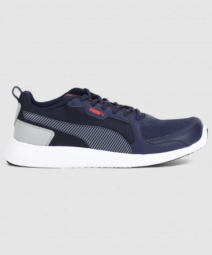 PUMA Fire Run Sneakers For Men (Blue, 9) - Image 4