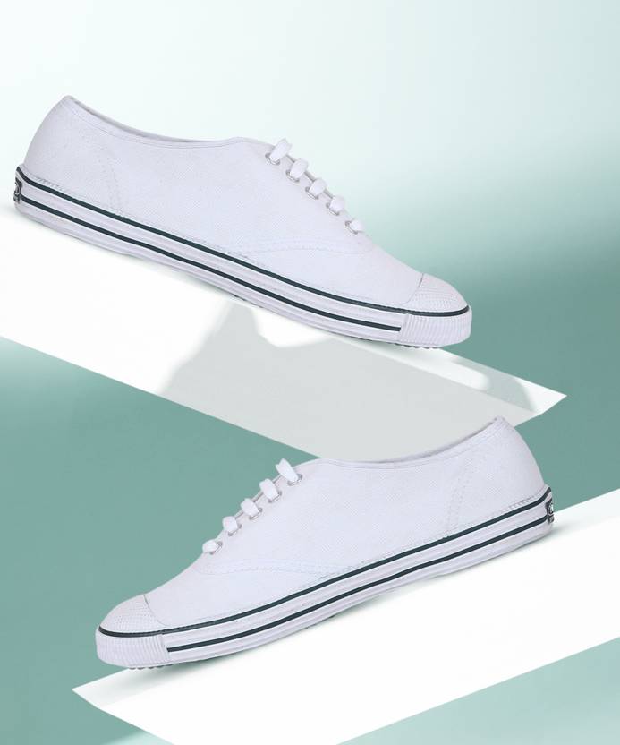 Tuff School Shoe For Men (White , 3)