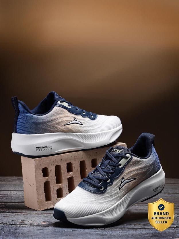 JQR 3D-MAX Men's Running Shoes White 9 - Image 6
