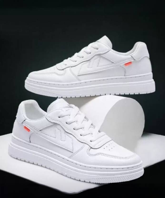 URBANBOX Sneakers For Men (White , 6)