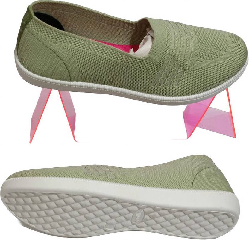 girls and womens casual sneaker Bellies For Women  (Green)
