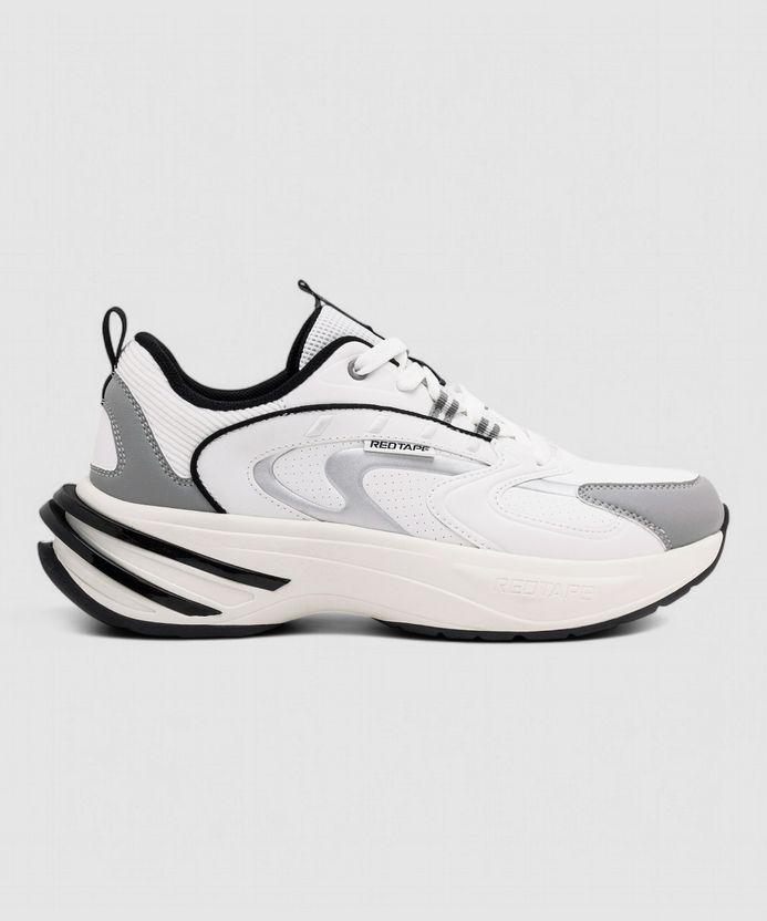 RED TAPE Men's Red Casual Sneakers - Image 2
