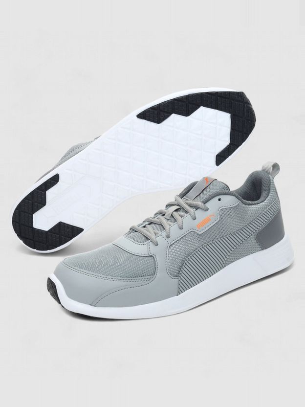 PUMA Fire Run Men's Grey 9 - Image 5