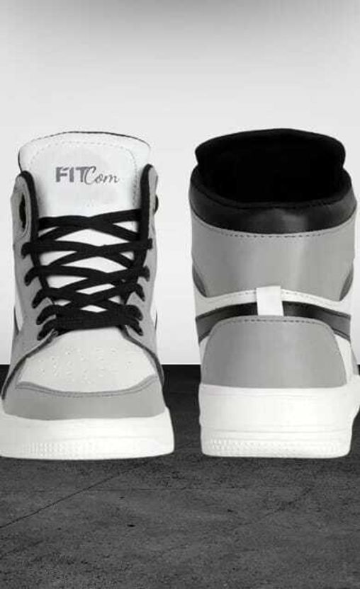 FITCOM Men’s Casual High Top Shoes - Image 5