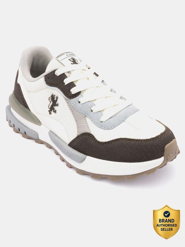 RED TAPE Men's Red Casual Comfort Sneakers - Image 1