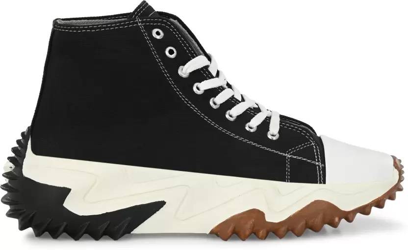 Premium Ankle Length Black Denim Boots For Men  (Black)