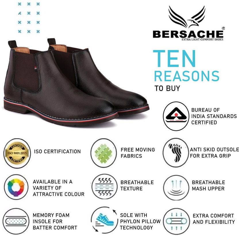 BERSACHE Comfortable Casual Outdoor Boots For Men - Image 6