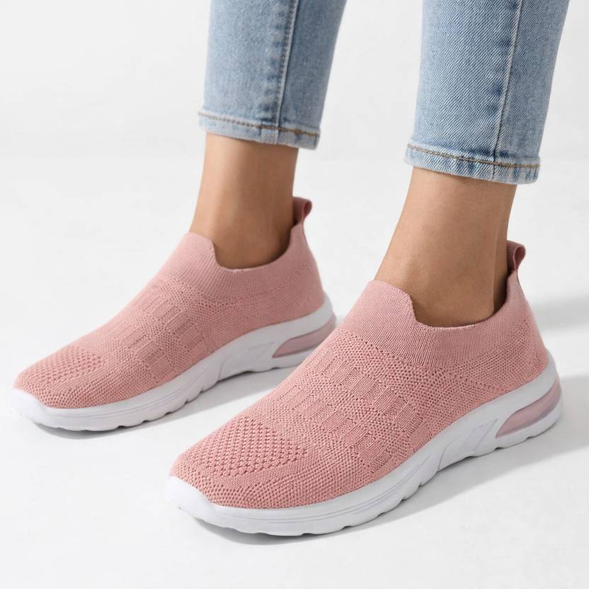 AELLA Aella Trendy Sprts Shoes For Women's Running,Walking with Memory Foam Slip On Sneakers For Women