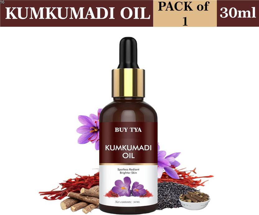 Buy TYA Ayurvedic Kumkumadi Oil 30ml For Glowing Skin & Pigment-Free Glow
