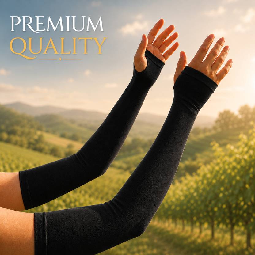 aksmit Nylon Arm Sleeve For Boys & Girls