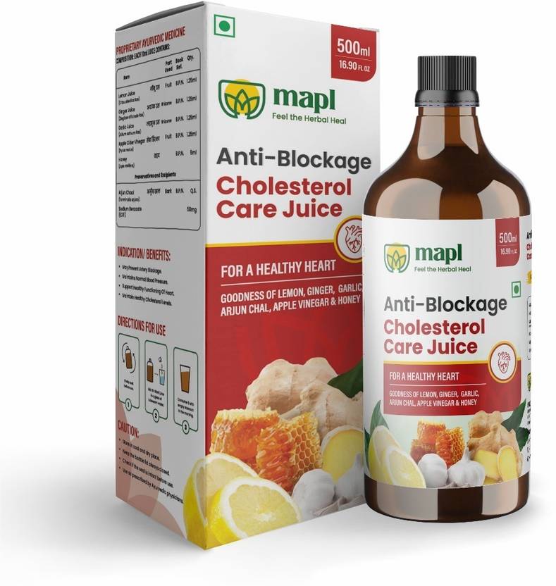 MAPL Anti Blockage Juice Natural Heart rejuvenator Ayurvedic Remedy