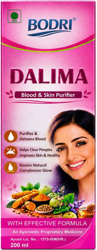 BODRI Dalima Blood and Skin Purifier Syrup