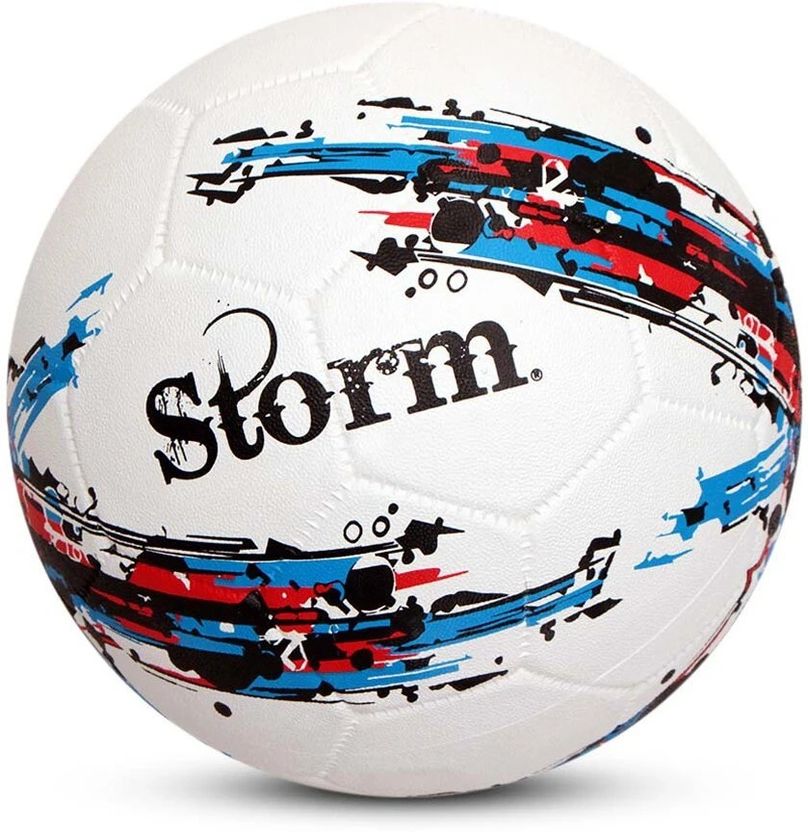 NIVIA Storm फ़ुटबॉल (पैक ऑफ 1, मल्टीकलर) - Image 5
