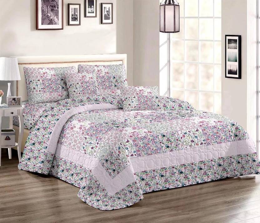 Divino Reversible Cotton Queen Bed Cover Buy Divino Reversible Cotton