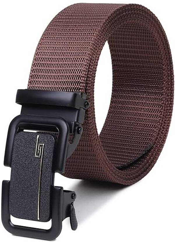 Roadster Men & Women Casual, Evening, Formal, Party Brown Nylon Belt