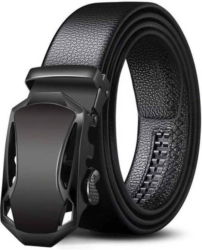 Men Formal, Casual, Formal, Party Black Artificial Leather Belt