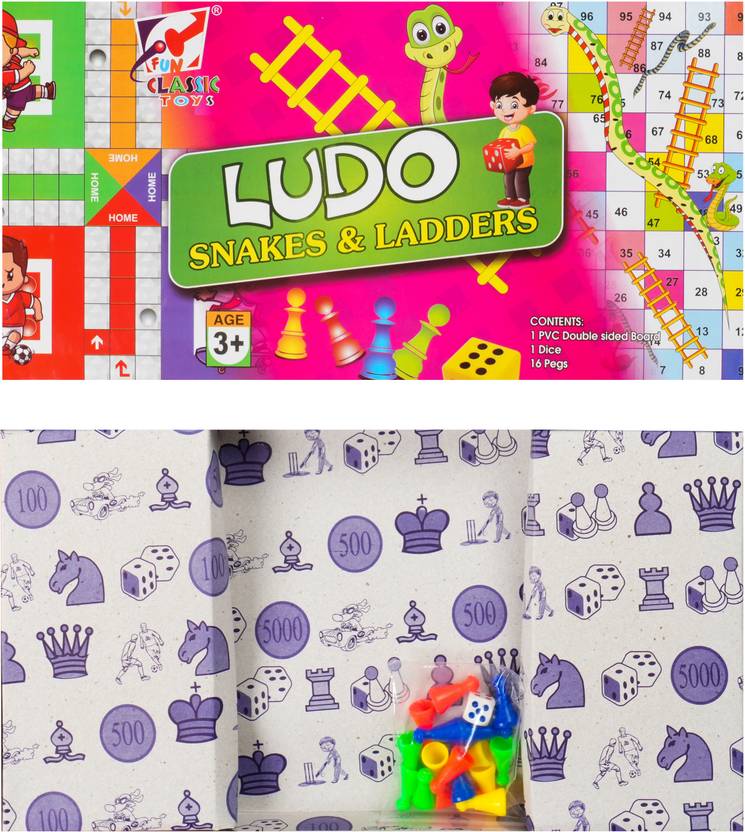 Galt Toys – Gioco Da Tavolo Classico: Serpenti E Scale + Ludo, Per Bambini Dai 3 Anni
