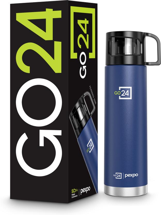 Go24 Hot and Cold Water Bottle ISI Certified