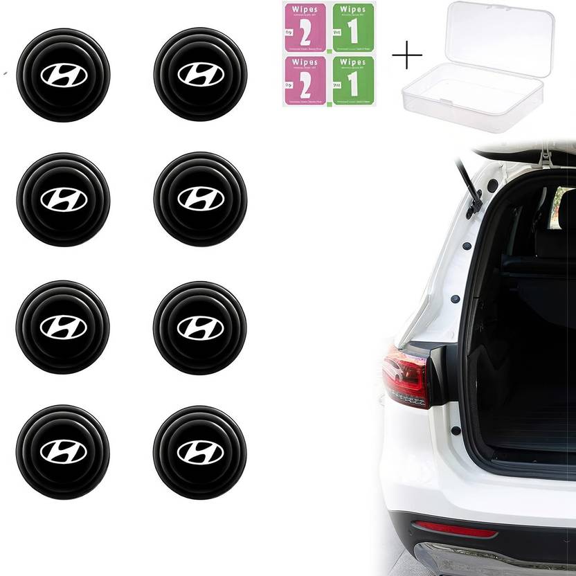 Avedia 8PCS Car Door Shock Absorber, Door Edge Guard Bumper Cushion (For-HYUN-DAII) Car Door Panel