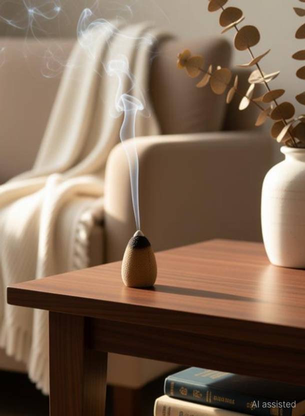 BZILO ONLY 50 Backflow Cones Waterfall Smoke Incense for puja Back Flow Cones A1 Blossom Dhoop