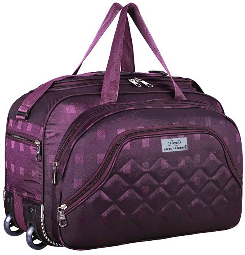 ezra 60 inch/152 cm (Expandable) 60L Strolley Duffel with wheels (56 Cm