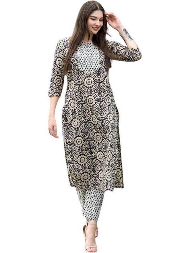 RAJAPARA CREATION Women Kurti Pant Set