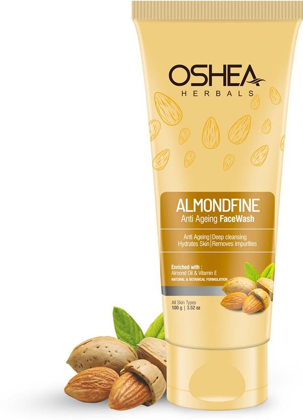 Oshea Herbals Almondfine Anti-Ageing  with Almond Oil & Vitamin E Face Wash