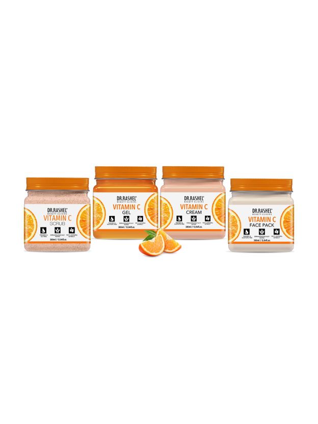Dr. Rashel De-Tan Pack of 4 (Scrub, Gel, Cream & Face Pack) - Image 10