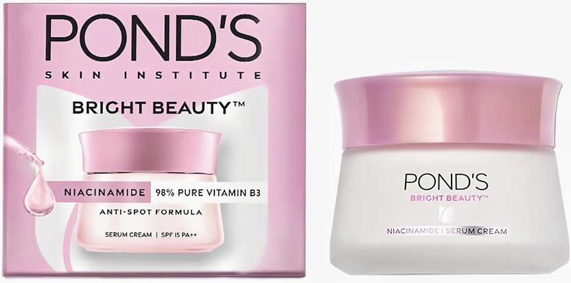 POND's Bright Beauty Day Cream 15g, Non-Oily, Mattifying Daily