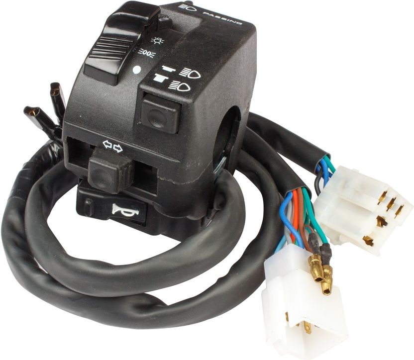 UNO MINDA Handle Bar Switch Left Side with Kick Start for Hero - Image 9
