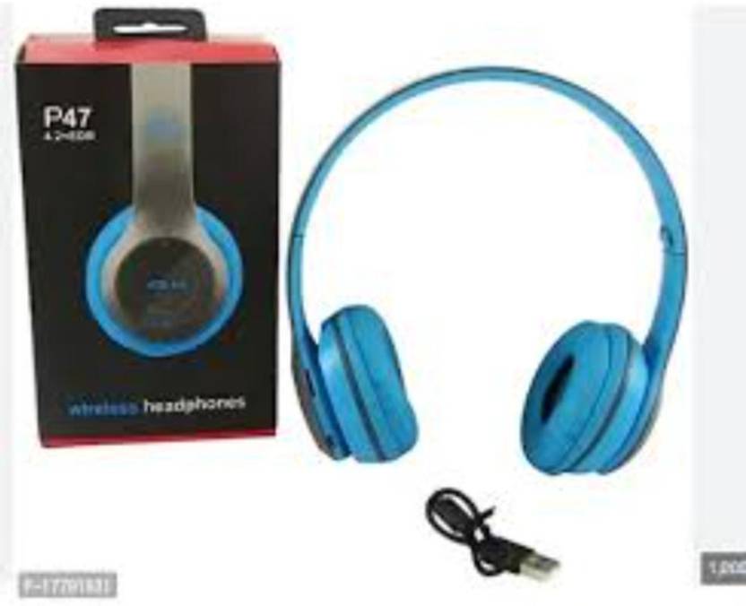 GDS FKPWireless Bluetooth Headphones HD Sound and Bass Mic Bluetooth