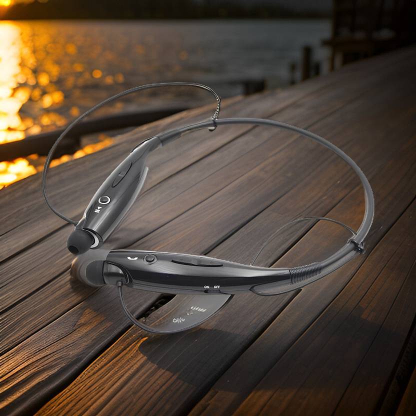 GUGGU B59_HBS 730 Wireless Sport Neckband Bluetooth Headphones with Mic Bluetooth