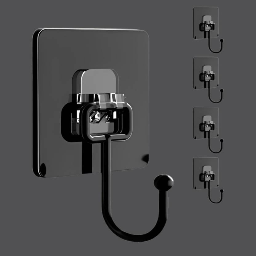 Veloura Transparent Sticky Hook for Smooth Surfaces Hook 5