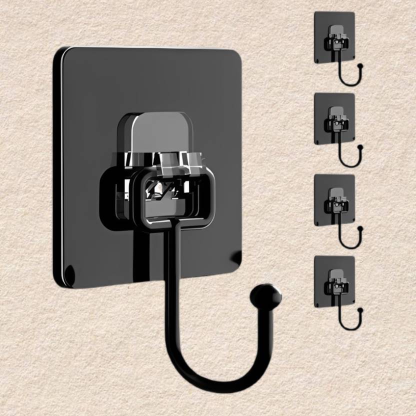 Veloura Strong Stick On Hook for Bathroom Hook 5