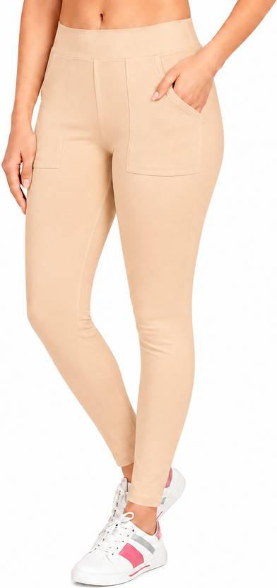 TRENDY GARBS Beige Jegging