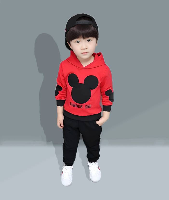 QMQ Boys Party(Festive) T-shirt Track Pants