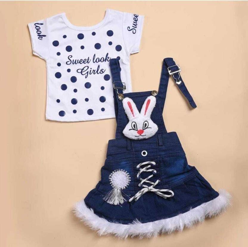 ARUNNA TREND Baby Girls Midi/Knee Length Festive/Wedding Dress