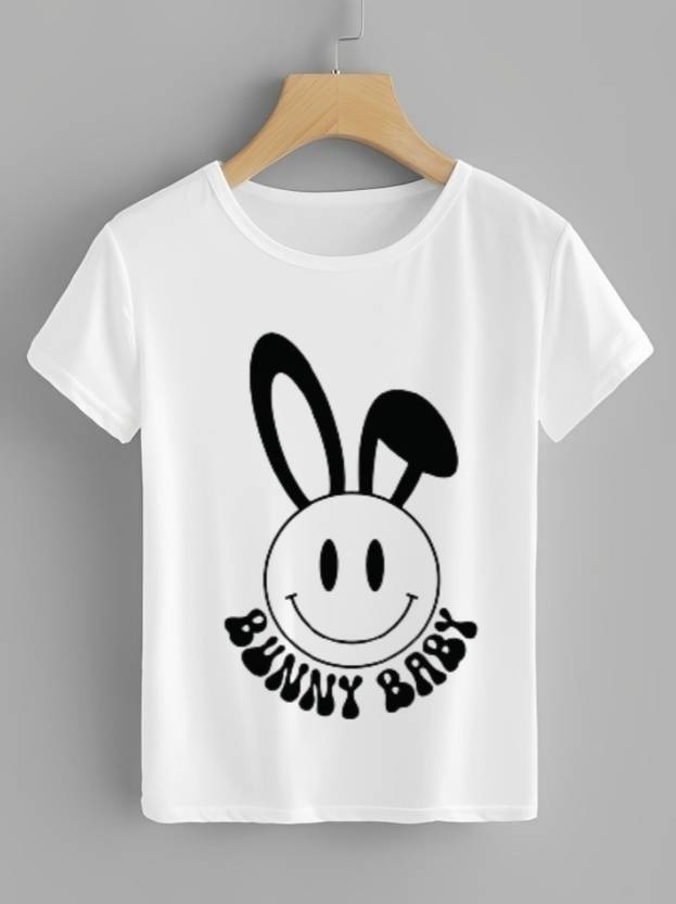 NONASTORE CRZY Boys & Girls Printed Polyester Regular T Shirt
