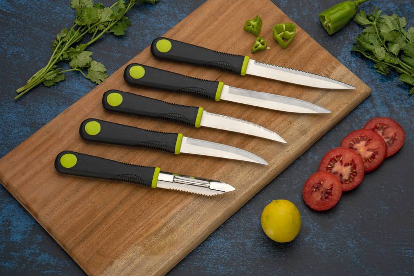 Flipkart SmartBuy 5 Pc Stainless Steel Knife Set Premium Stainless