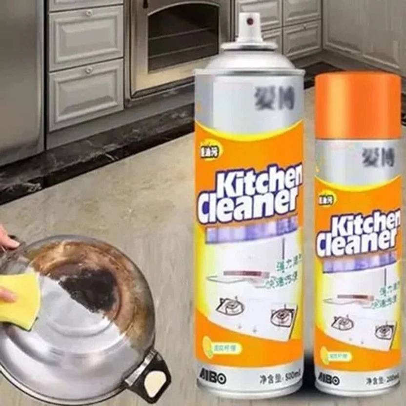 Varunstore Multipurpose Bubble Foam Kitchen Cleaner Spray Oil & Grease Stain Remover MD1174 Kitchen Cleaner