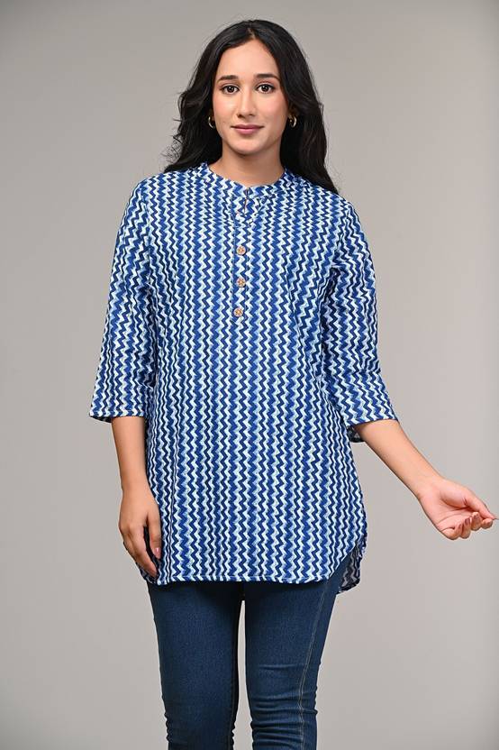 ALHD Floral Print Viscose Rayon Anarkali Kurta for Women